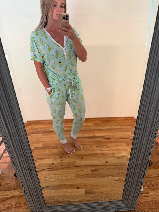 Little Sleepies Other - Little Sleepies Pickles Playing Tennis Lounge Pajama Set